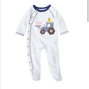 Mudpie Tractor Footed Sleeper